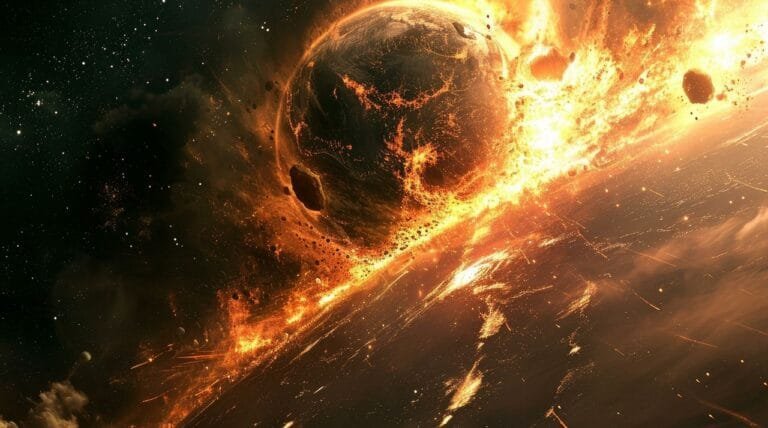 Categorías cuando-theia-choco-con-la-tierra:-asi-fue-el-colosal-impacto-que-dio-origen-a-la-vida