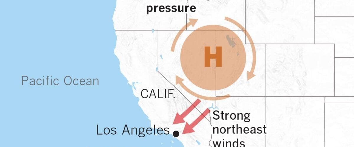 primer-gran-episodio-de-vientos-de-santa-ana:-calor-y-rachas-intensas